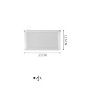 [Hare.D]現貨 霧面 文具 收納袋 學測文具袋 霧面 自封袋 磨砂拉鍊袋-規格圖8
