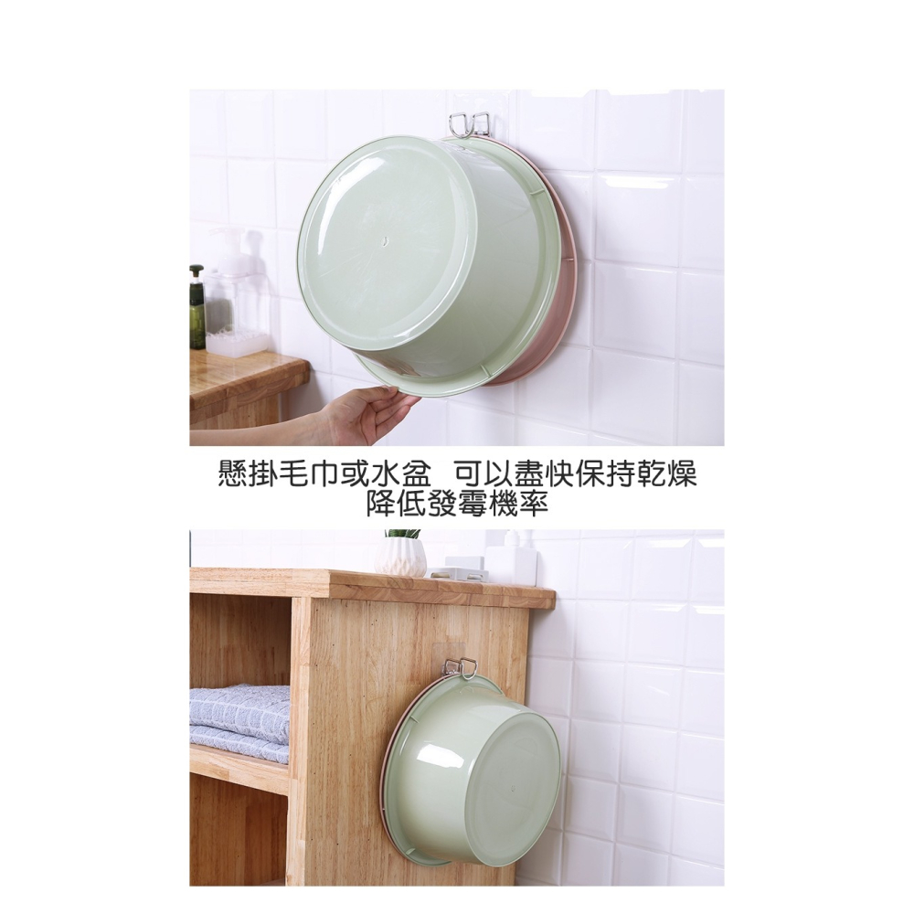 [Hare.D]現貨 不銹鋼 免釘孔 臉盆架掛勾 掛架 浴室掛勾 免打孔 黏貼 臉盆 浴室收納-細節圖5