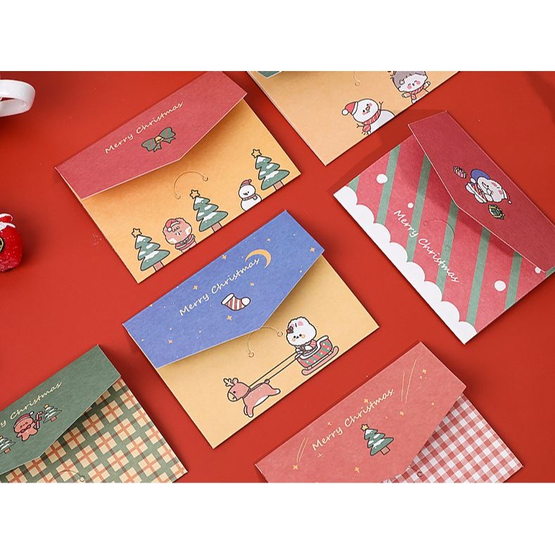 [Hare.D]現貨 聖誕賀卡 聖誕小卡 聖誕節 卡片 賀卡 聖誕卡片 聖誕節 祝賀卡-細節圖11