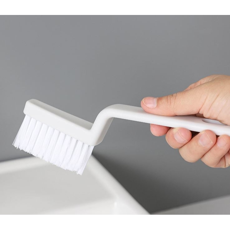 [Hare.D]現貨 浴室磁磚刷 平頭刷 尼龍毛 磁磚 浴室 縫隙清潔 刷具 可懸掛-細節圖7