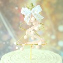 [Hare.D]現貨 鐵藝 聖誕樹 插牌 蛋糕插牌 聖誕節 聖誕樹插牌 蛋糕 裝飾-規格圖6
