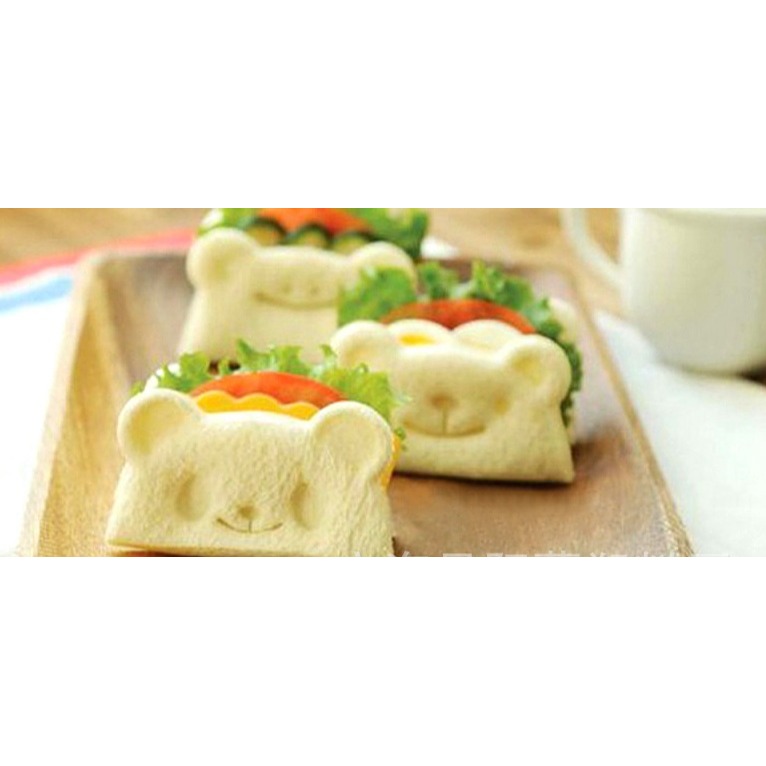 [Hare.D]現貨 立體動物 臉型 三明治壓模器 DIY 吐司 麵包 模具 便當造型 創意便當料理 野餐露營-細節圖5