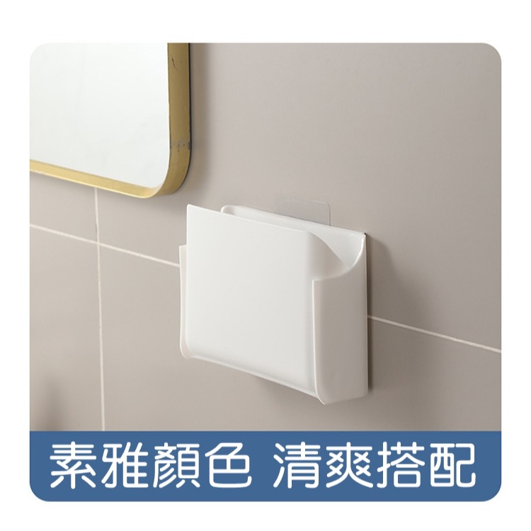 [Hare.D]現貨 壁掛面膜收納盒 面膜收纳盒 面膜儲物盒 免丁孔 浴室收納盒-細節圖7