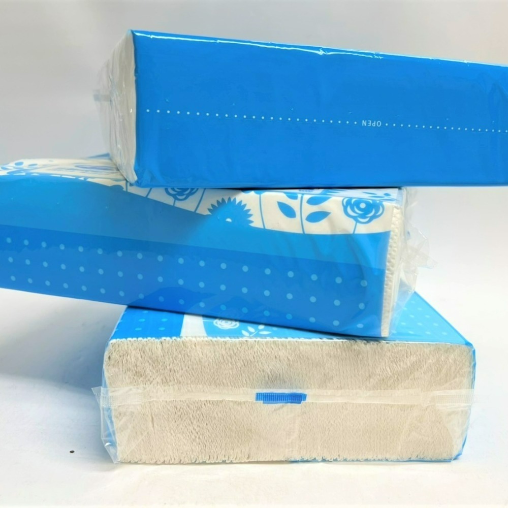 圓夢 加厚三折紙巾 23X21 擦手紙 廚房紙巾 餐巾紙 吸油紙 大張加厚 抽取式 100抽 擦手紙 【揪好室】-細節圖6