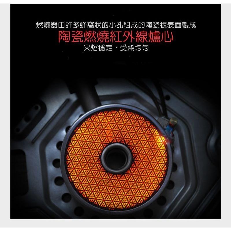 妙管家 X888S 紅外線防風瓦斯爐 陶瓷爐心 附發票 卡式爐 攜帶型卡式瓦斯爐 附贈膠殼 正品【揪好室】-細節圖3