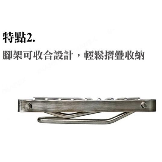 不鏽鋼爐架 Pro Kamping 領航家 摺疊式 蜘蛛爐專用 耐重爐架 附收納袋 野炊 露營 野營 【揪好室】-細節圖3