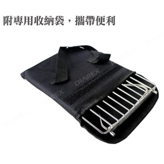 不鏽鋼爐架 Pro Kamping 領航家 摺疊式 蜘蛛爐專用 耐重爐架 附收納袋 野炊 露營 野營 【揪好室】-細節圖5