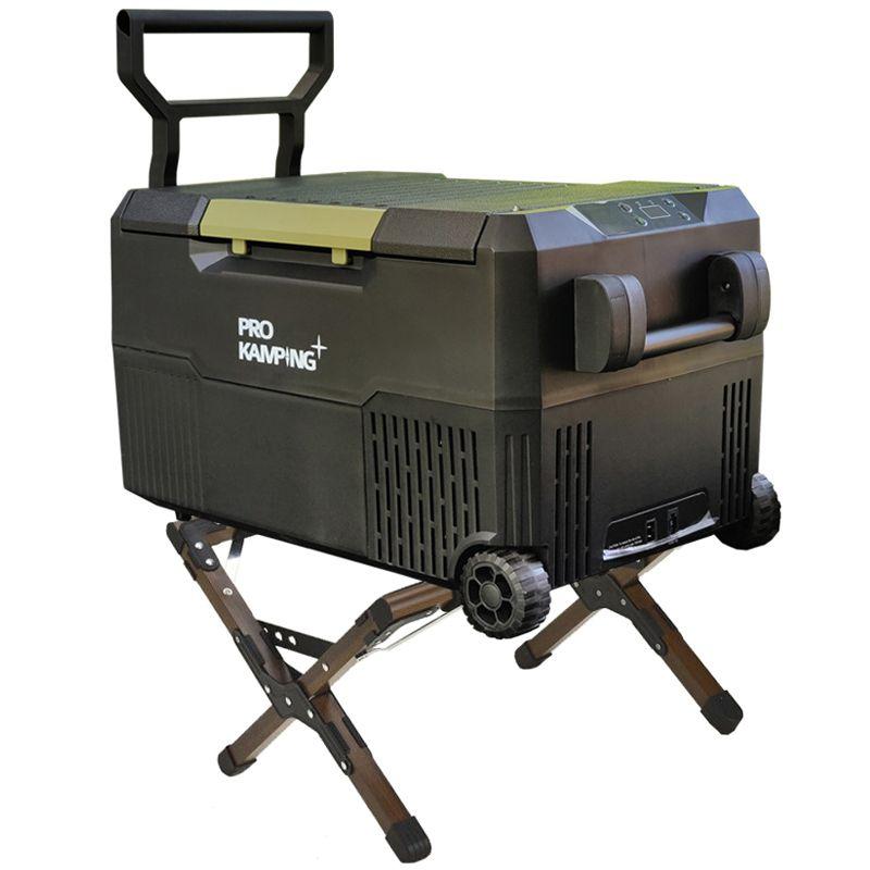 Pro Kamping 領航家 木紋風冰箱腳架 附外袋 冰箱配件 冰桶腳架 折疊冰箱架 鋁合金冰箱架 【揪好室】-細節圖8