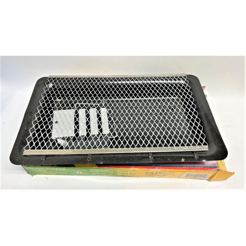 簡易炭烤爐 附架 台灣製造 鐵板 烤網 錏線 簡易組裝 烤肉 中秋 一次性用具 一次性 庫存品 2017製 【揪好室】-細節圖6