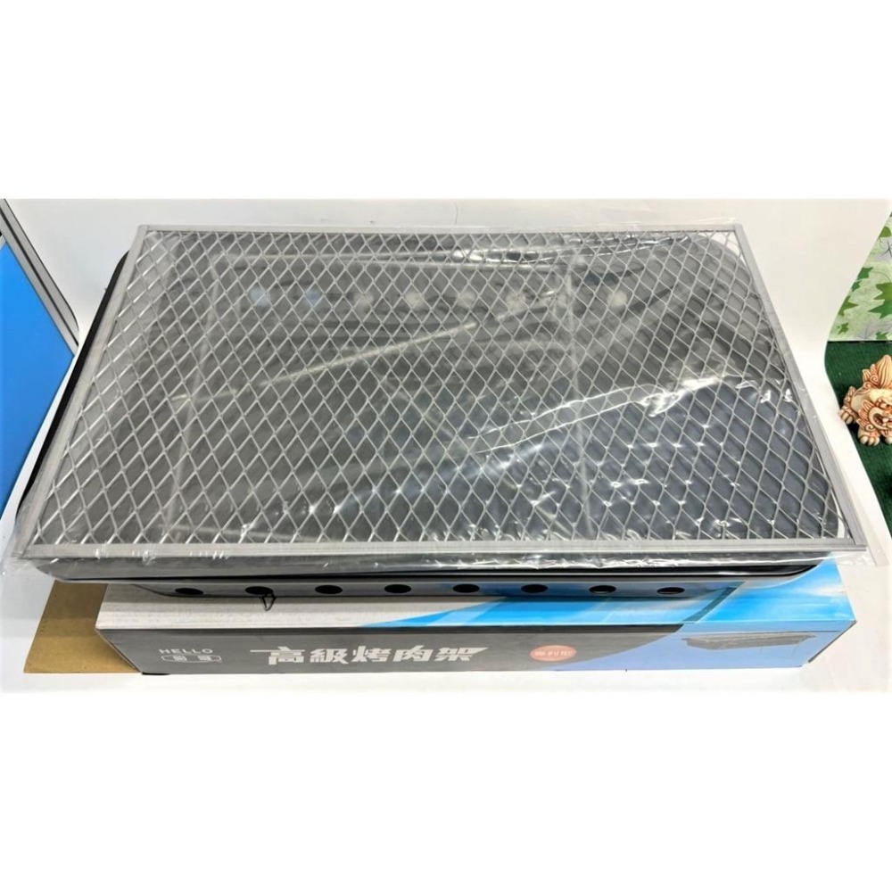 HELLO哈囉 高級烤肉架 高腳烤肉架 【1入】 烤肉 露營 組裝 中秋 烤肉架 烤肉爐 碳烤爐 碳烤架 【揪好室】-細節圖2