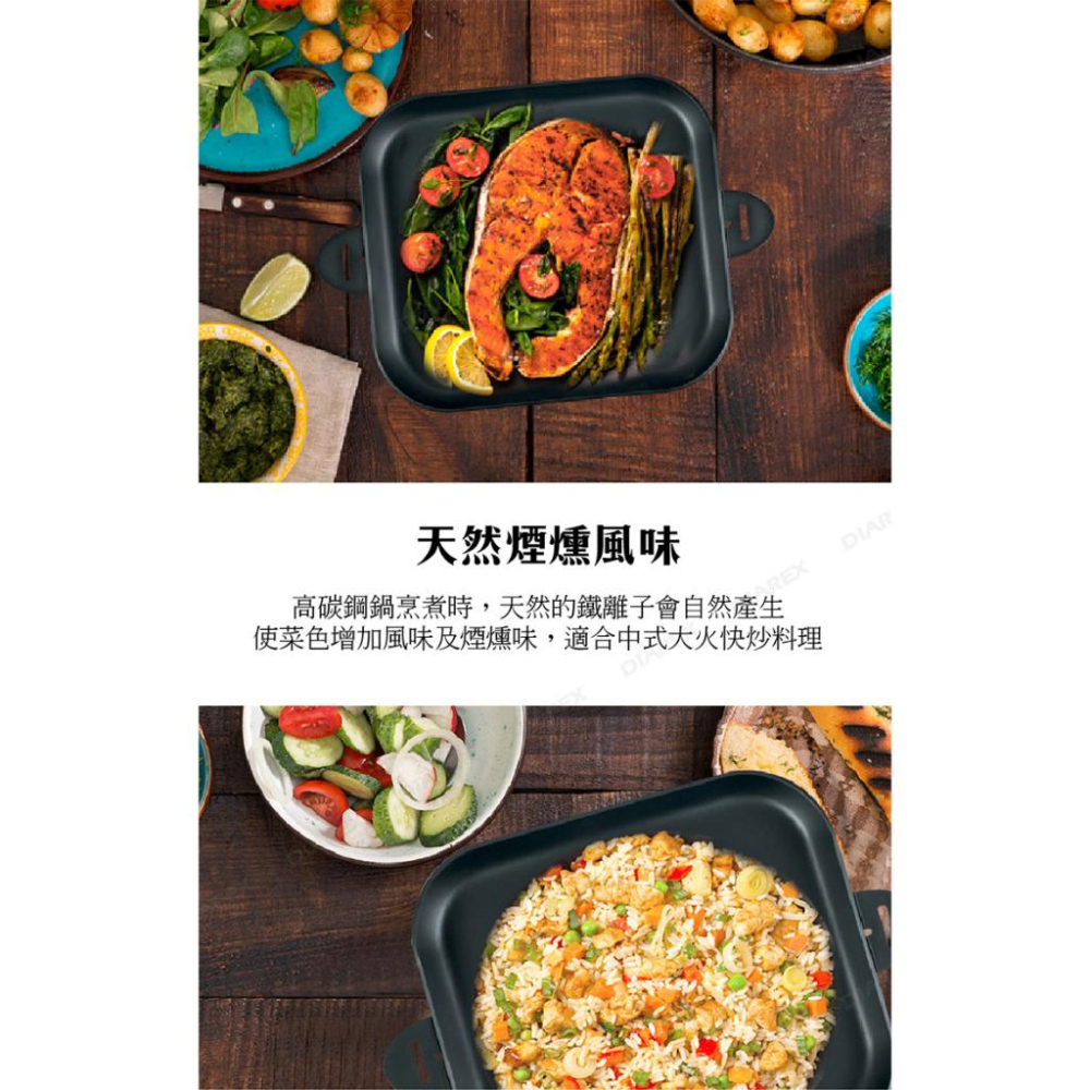 韓國 DADAMA 韓式碳鋼方形煎烤盤 防鏽不沾烤盤 露營烤盤 烤肉盤 韓製燒烤盤 【揪好室】-細節圖7