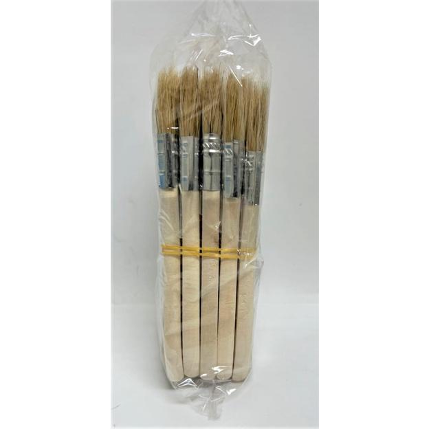 1寸 烤肉刷 20入 烤肉 露營 中秋節 夯肉 現貨 烤肉 豬鬃毛 豬鬃 鬃毛刷 調料刷 醬料刷 【揪好室】-細節圖4