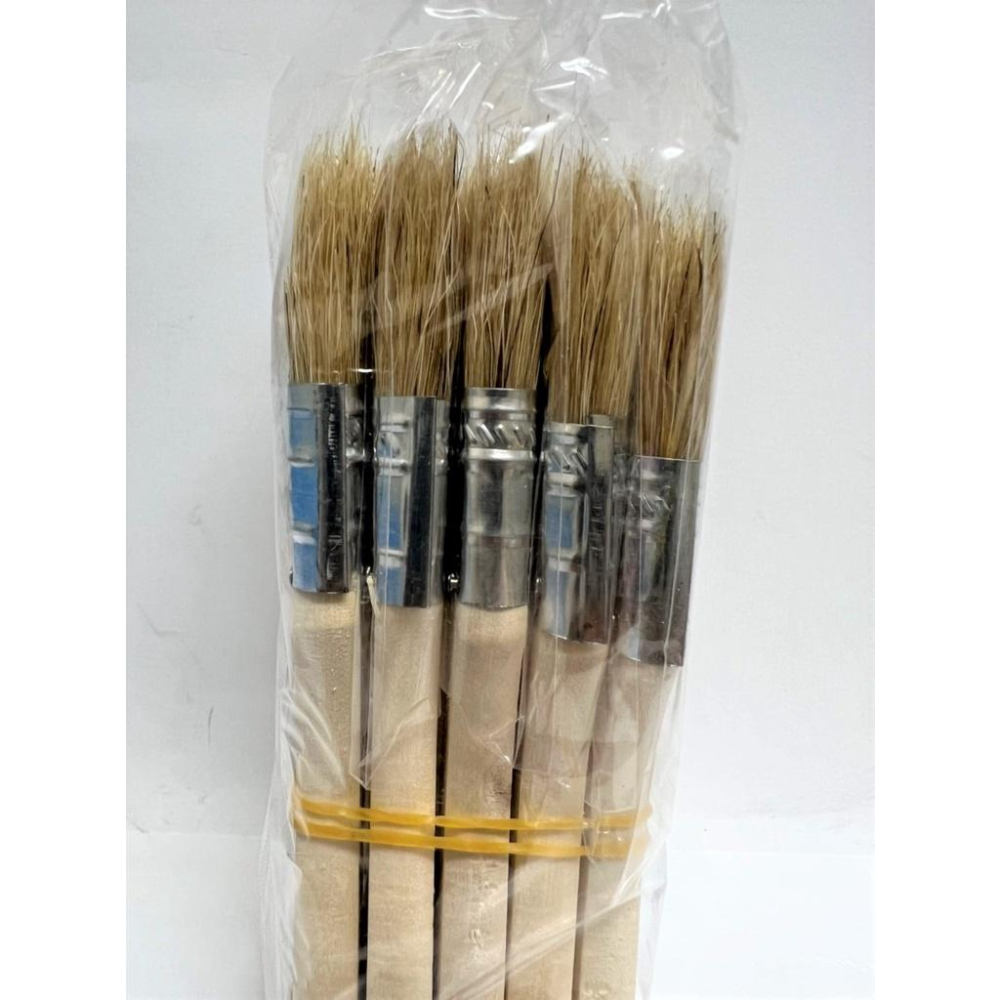 1寸 烤肉刷 20入 烤肉 露營 中秋節 夯肉 現貨 烤肉 豬鬃毛 豬鬃 鬃毛刷 調料刷 醬料刷 【揪好室】-細節圖5