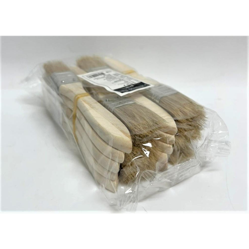 1寸 烤肉刷 20入 烤肉 露營 中秋節 夯肉 現貨 烤肉 豬鬃毛 豬鬃 鬃毛刷 調料刷 醬料刷 【揪好室】-細節圖7