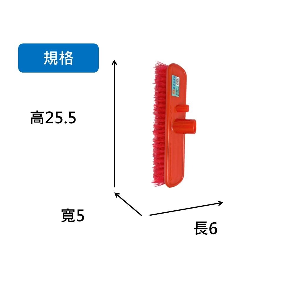 高級地板刷 噴水地板刷 【 刷頭 】 紅頭噴水地刷頭 接水管刷頭 地板刷頭 清潔刷頭 接水管刷 清潔刷 【揪好室】-細節圖3