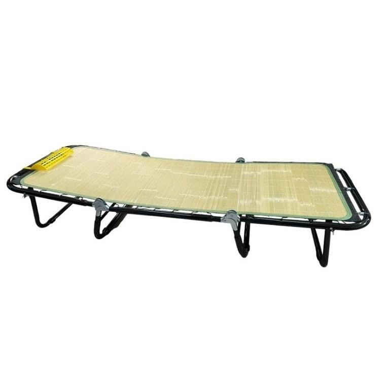 萬年床 三折行動床  【 台灣製造 】 躺椅 涼椅涼夏 萬年三節竹涼床 折疊收納床 【揪好室】-細節圖4