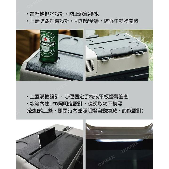 Pro Kamping 領航家 行動冰箱 52L 【 採用LG壓縮機 兩年保固 】 【揪好室】-細節圖6