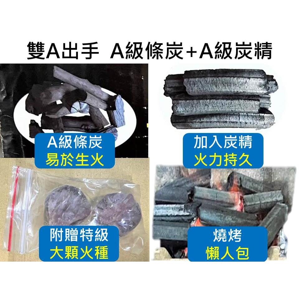 紅木木炭 無煙炭精 【 共3.5KG 】特級雙A燒烤炭 燒烤懶人包 尚讚雙A燒烤炭組盒 【揪好室】-細節圖2