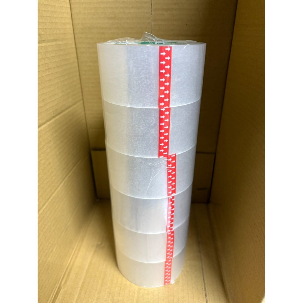 透明膠帶 膠帶 封箱膠帶 單個販售 文具膠帶 OPP膠帶 48mm 透明膠帶 膠帶 80Y 【揪好室】-細節圖2