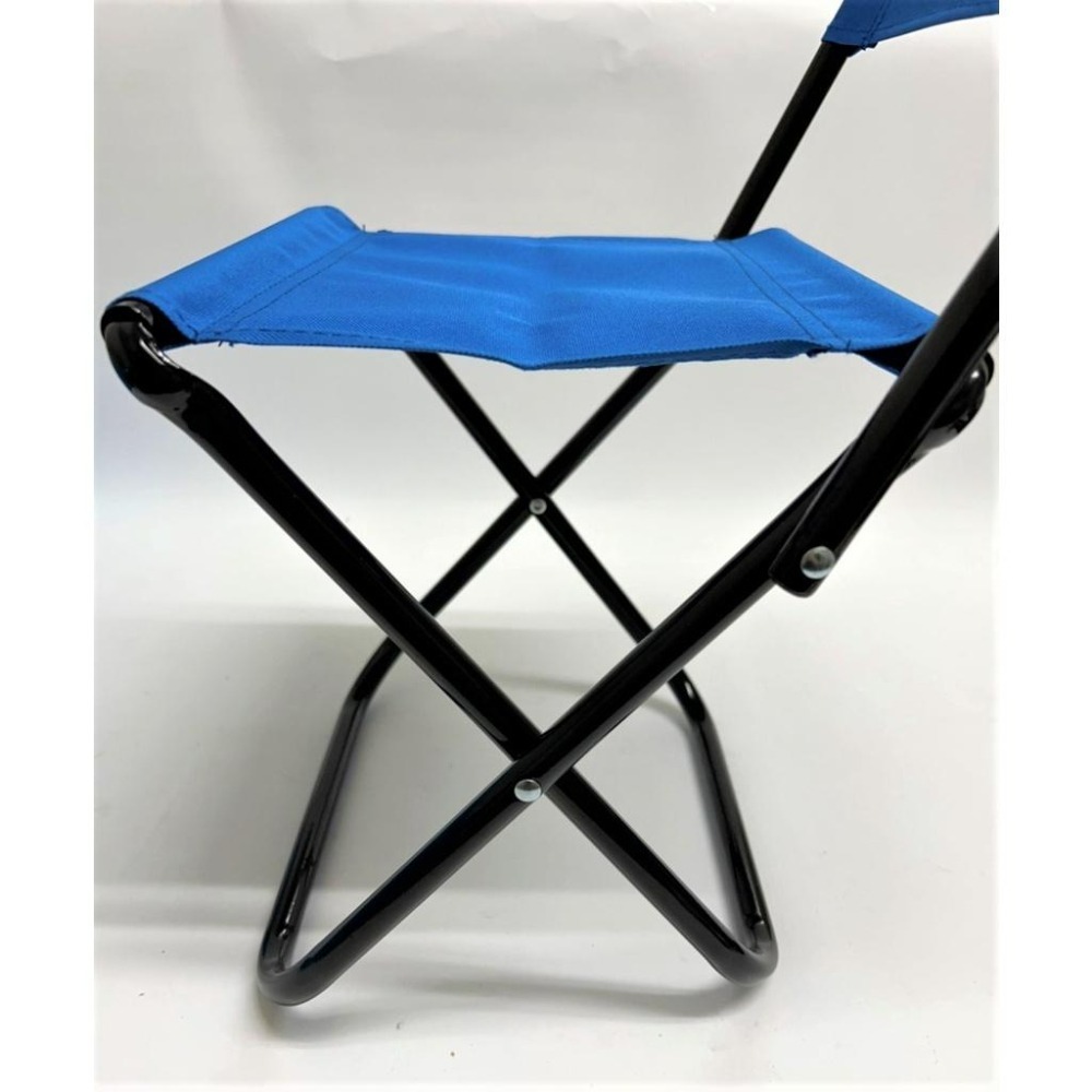 彩色 帆布折疊椅 童軍椅 【藍 紅 綠】 帆布椅 迷彩椅 靠背折疊椅 靠背折合椅 靠背折疊凳子 露營椅 【揪好室】-細節圖4