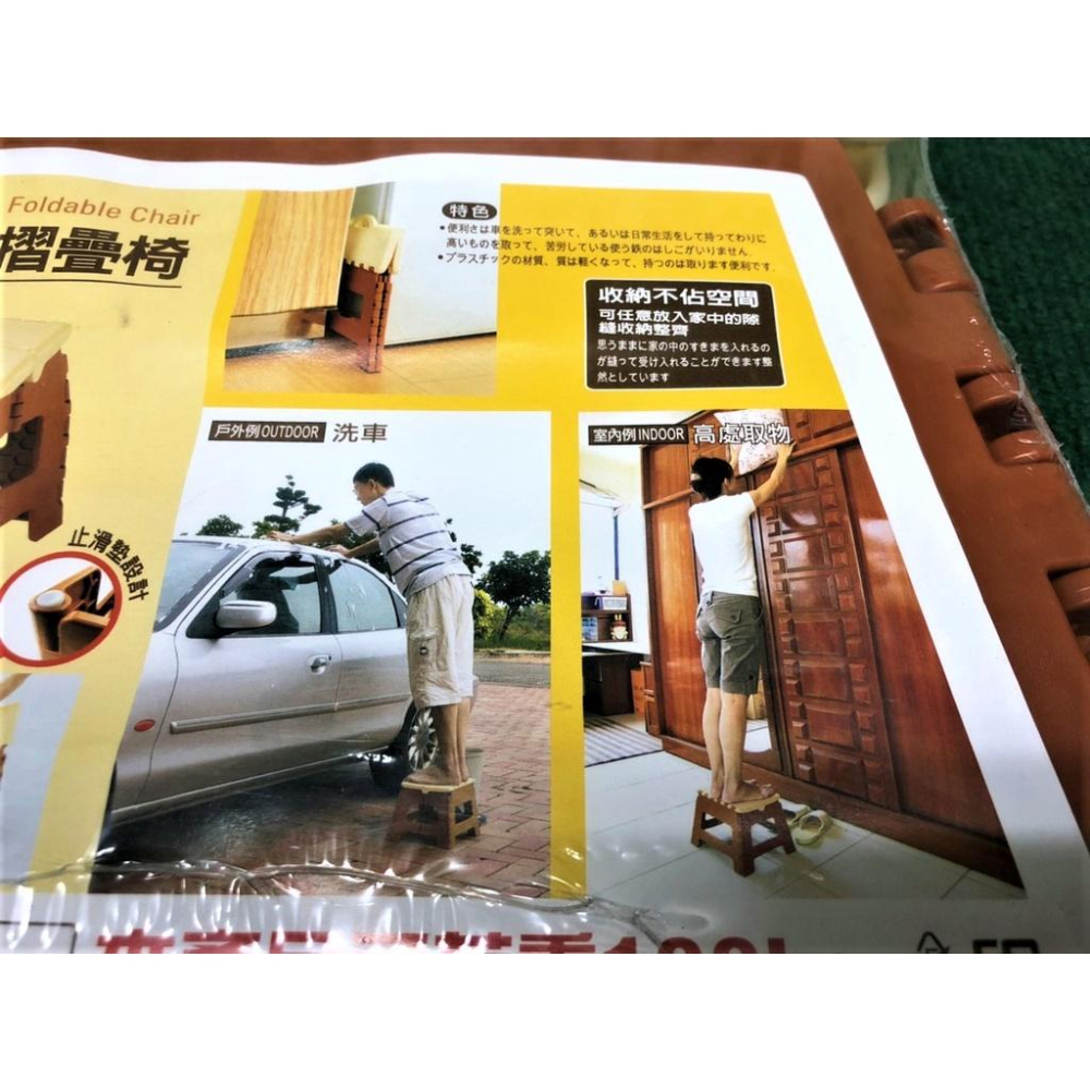 KEYWAY 聯府 巧易收摺疊椅  中  NT-0001 板凳 兒童椅 戶外椅 【揪好室】-細節圖7