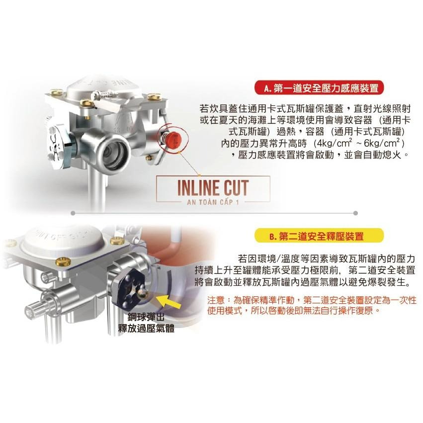 卡旺 A011 攜帶式卡式爐 1.65KW 遠紅外線卡式爐 瓦斯爐 K1-A011SCD K-ONE【揪好室】-細節圖6