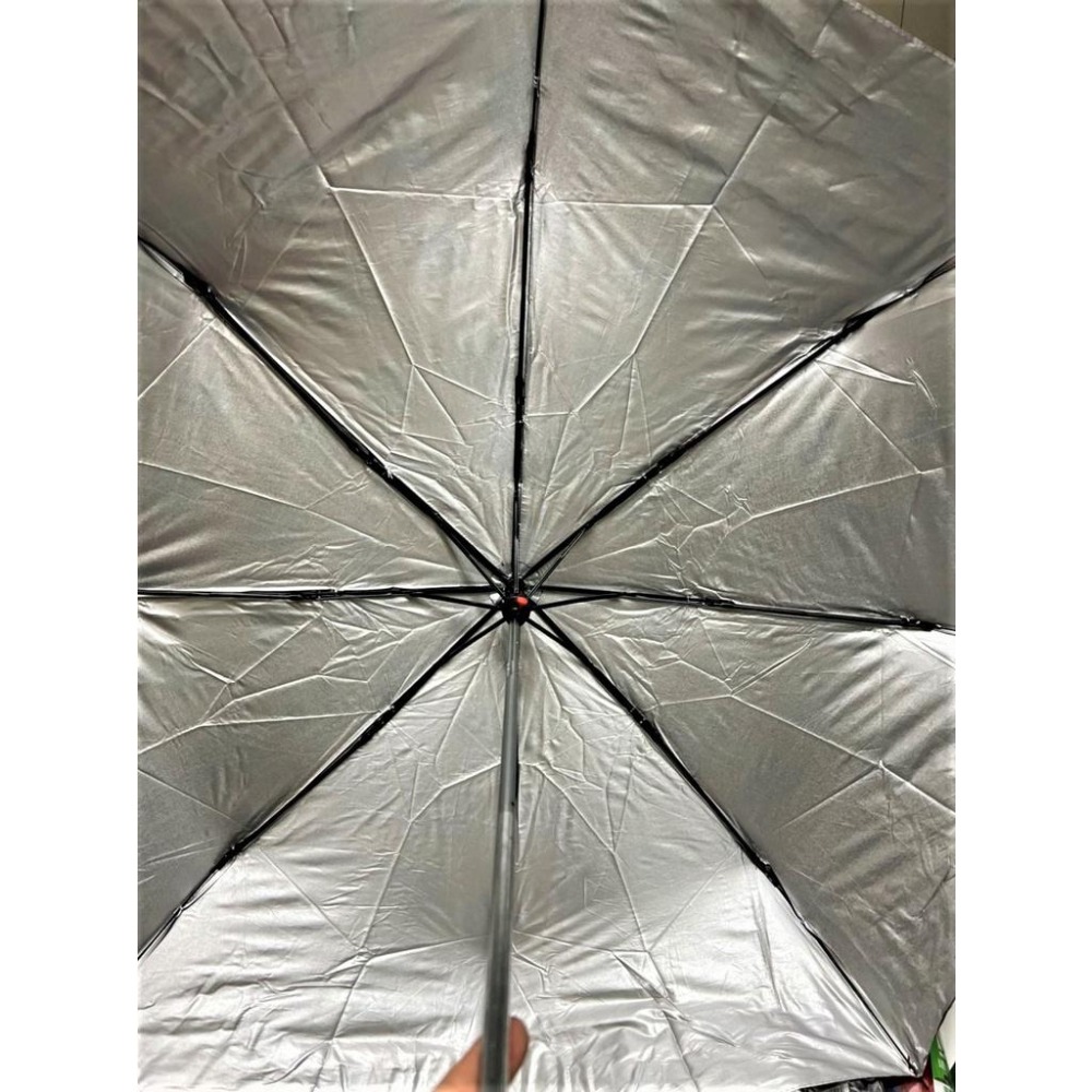 三折 抗UV 格紋傘 【21＂ 8骨】 鐵骨 摺疊傘 三折傘 抗紫外線 陽傘 晴雨兩用 遠雄02 遠雄傘業【揪好室】-細節圖6