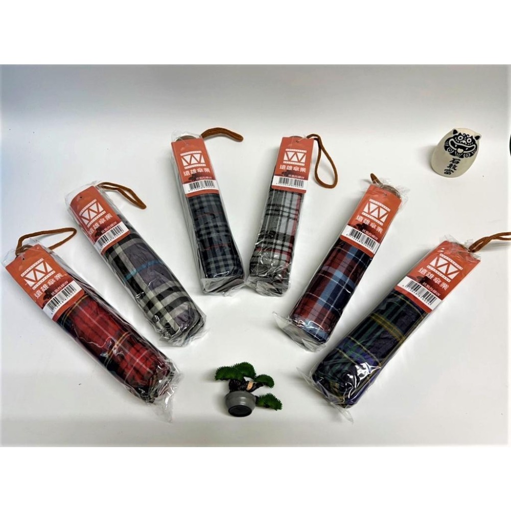 三折 抗UV 格紋傘 【21＂ 8骨】 鐵骨 摺疊傘 三折傘 抗紫外線 陽傘 晴雨兩用 遠雄02 遠雄傘業【揪好室】-細節圖8