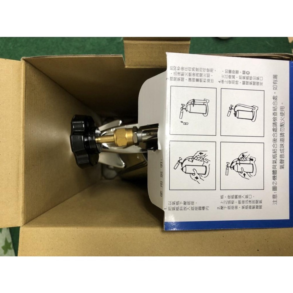 卡順 卡式瓦斯噴燈 【含瓦斯罐】 噴燈座 台灣製造 新福來 打火機噴燈 噴燈座 【揪好室】-細節圖7