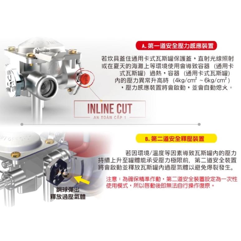 卡旺 A005 攜帶式卡式爐2.65KW K1-A005D 附膠殼 原廠貨 休閒爐 瓦斯爐 附發票 露營 野餐【揪好室】-細節圖5