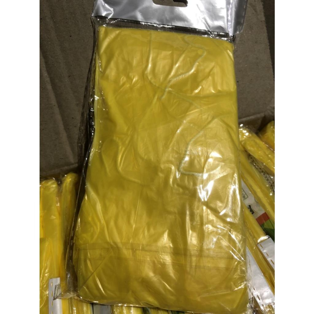 名仕 黃色 40G 成人輕便型雨衣【獨立包裝】 名仕 三輝嚴選 成人雨衣 環保雨衣 輕便雨衣 一次性雨衣 【揪好室】-細節圖2