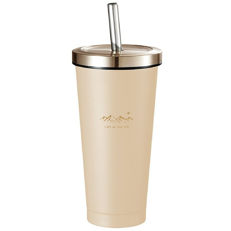 妙管家 陶瓷不鏽鋼吸飲杯 750ml 陶瓷保溫杯 保溫杯 隨行杯 咖啡杯 酷冰杯 冰爆杯 冰壩杯 冰霸杯  【揪好室】-細節圖8