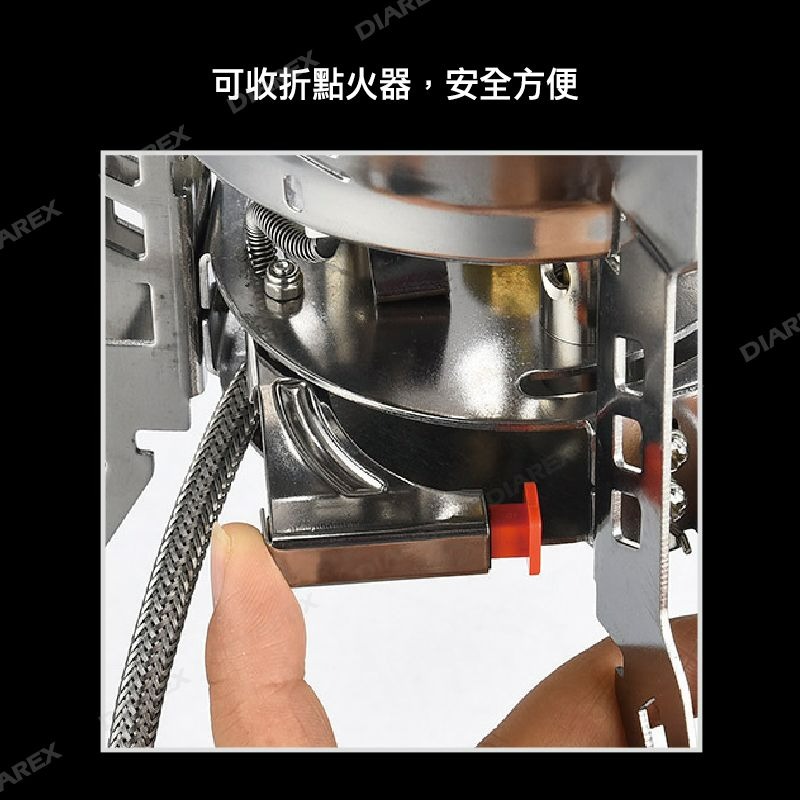 領航家 ProKamping 暴焱爐  PK-34 3.4KW 登山瓦斯爐 蜘蛛爐 高山爐 高山瓦斯爐 攻頂爐-細節圖5