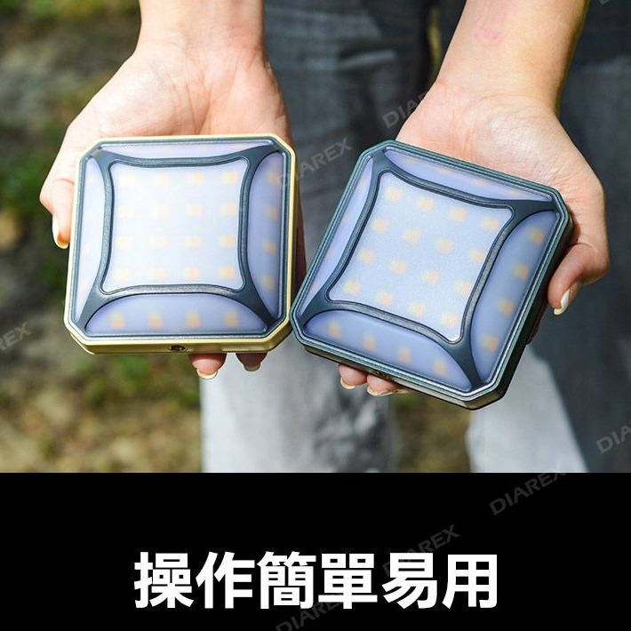 Pro Kamping 領航家 二入組 廣角多段式 LED 方型露營燈 P2 照明燈 野營燈 帳篷燈 戶外掛燈-細節圖9