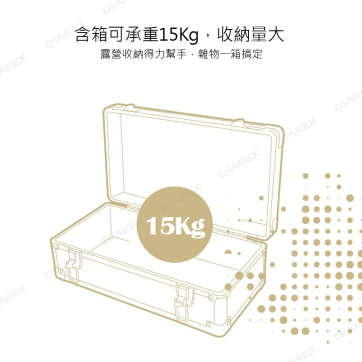 ProKamping 領航家 露營多功能百寶箱 工具箱 收納箱 露營收納 零件箱 配件箱 鐵鎚 釘子【揪好室】-細節圖9