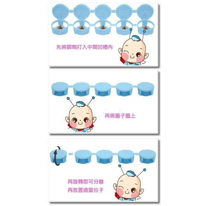 餌劑盒 10入裝 防誤食 安全美觀衛生 避免兒童寵物誤食 適用 螞蟻藥 蟑螂藥 一點絕 小強絕 等凝膠餌劑蟑螂藥-細節圖4