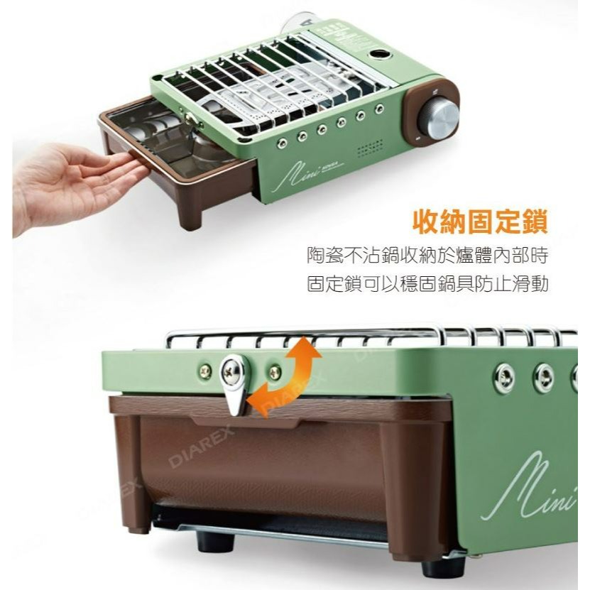 KOVEA 經典復古迷你爐 1.5KW 瓦斯爐 復古迷你爐 經典復古迷你爐 撞色 野營野餐 【揪好室】-細節圖8