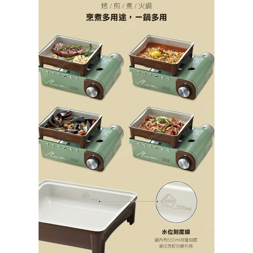 KOVEA 經典復古迷你爐 1.5KW 瓦斯爐 復古迷你爐 經典復古迷你爐 撞色 野營野餐 【揪好室】-細節圖9
