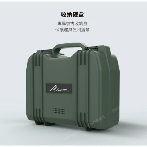 KOVEA 經典復古迷你爐 1.5KW 瓦斯爐 復古迷你爐 經典復古迷你爐 撞色 野營野餐 【揪好室】-細節圖10