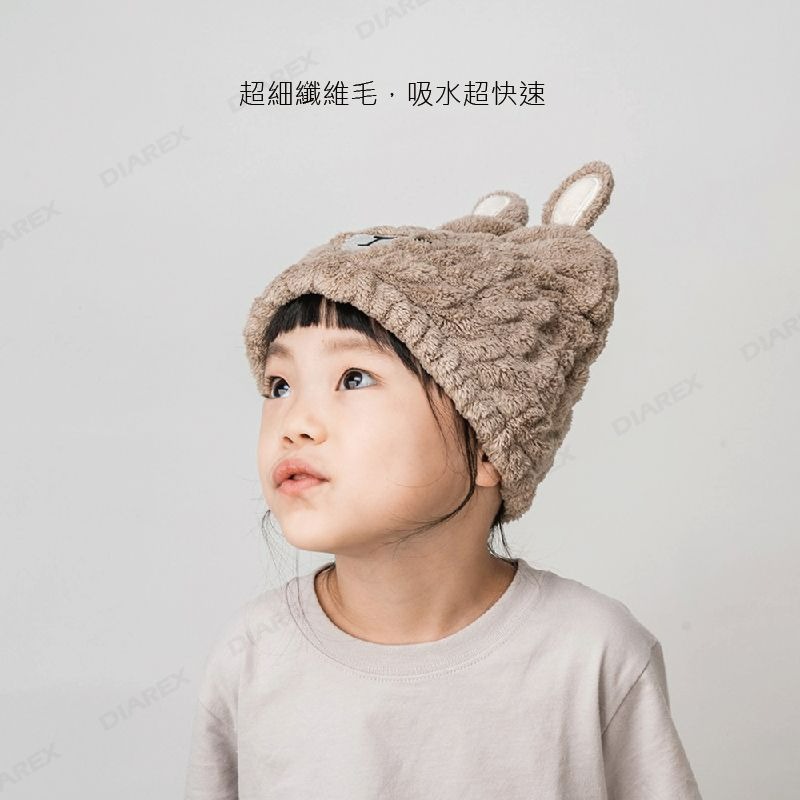 超細纖維吸水浴帽 【 日本 CB JAPAN 】包頭巾 頭包巾 草泥馬 毛巾 包髮 不掉毛絮 【揪好室】-細節圖4