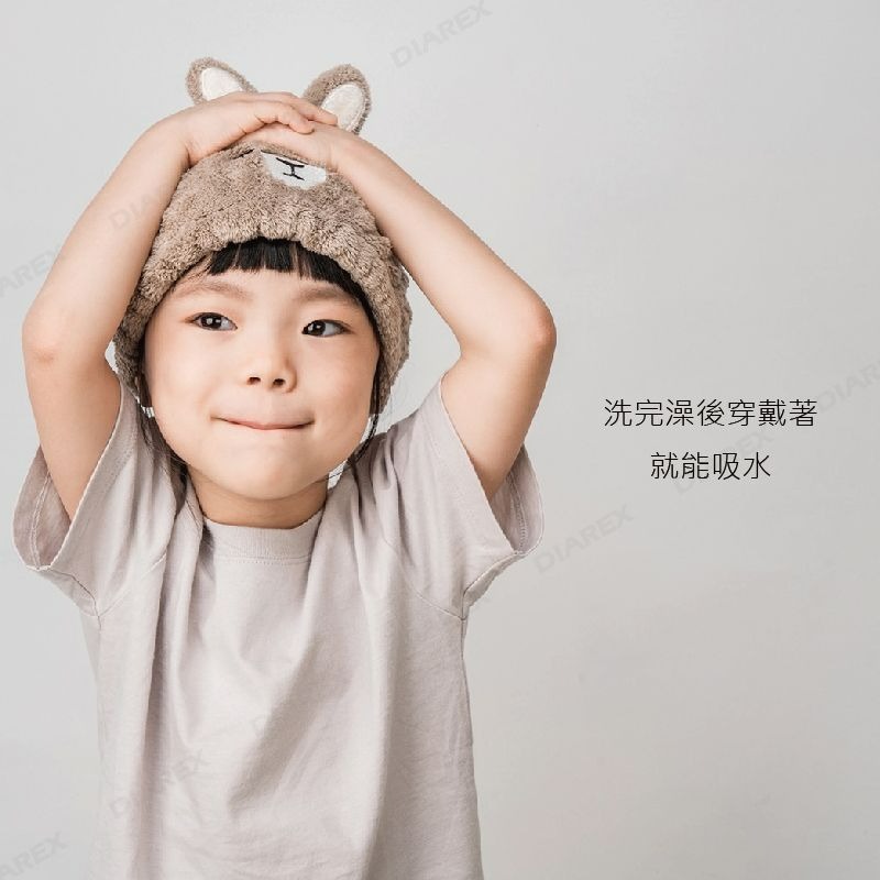 超細纖維吸水浴帽 【 日本 CB JAPAN 】包頭巾 頭包巾 草泥馬 毛巾 包髮 不掉毛絮 【揪好室】-細節圖5
