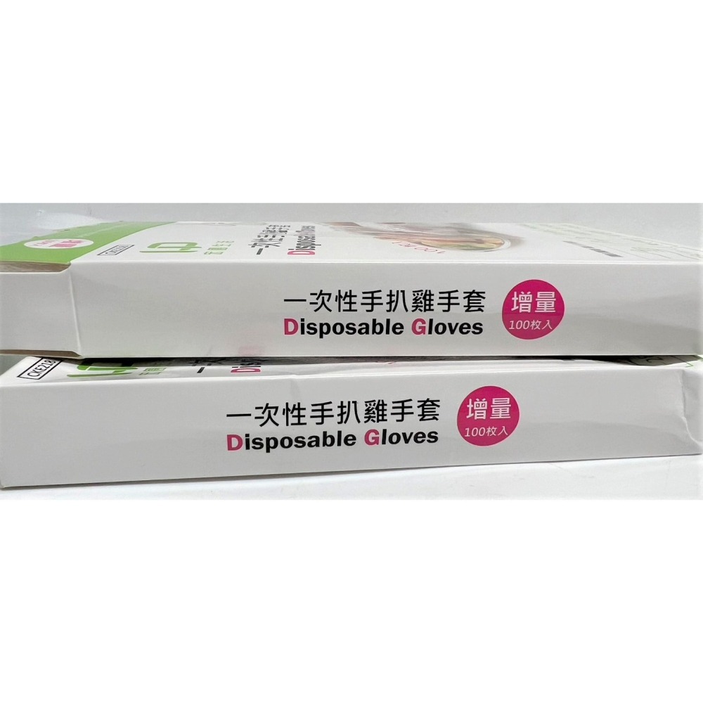 一次性手套 手套【 100入 盒 】 手扒雞手套 拋棄式手套 衛生塑膠手套 HDPE材料 透明手套 【揪好室】-細節圖7