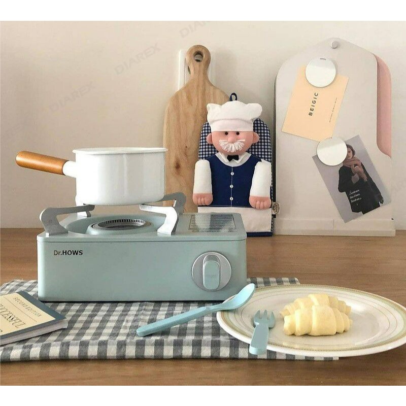 韓國 Dr.Hows 馬卡龍色 迷你爐 附外箱 2.0Kw卡式爐 薄荷綠 奶油黃 【揪好室】-細節圖5