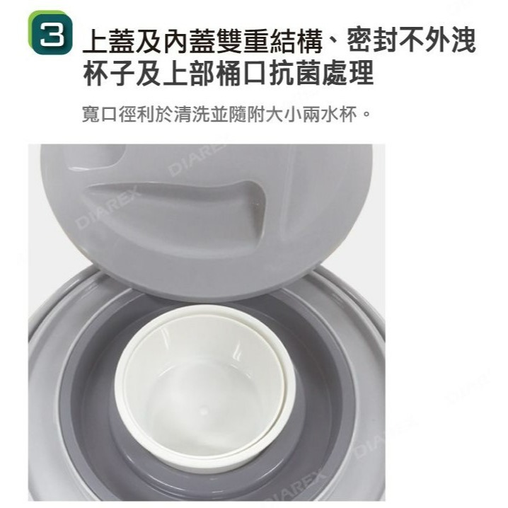 日本孔雀 保溫 保冷茶桶 9.5L 不銹鋼 日本製 保冰桶 保溫桶 提攜茶桶 茶敘桶 【揪好室】-細節圖6