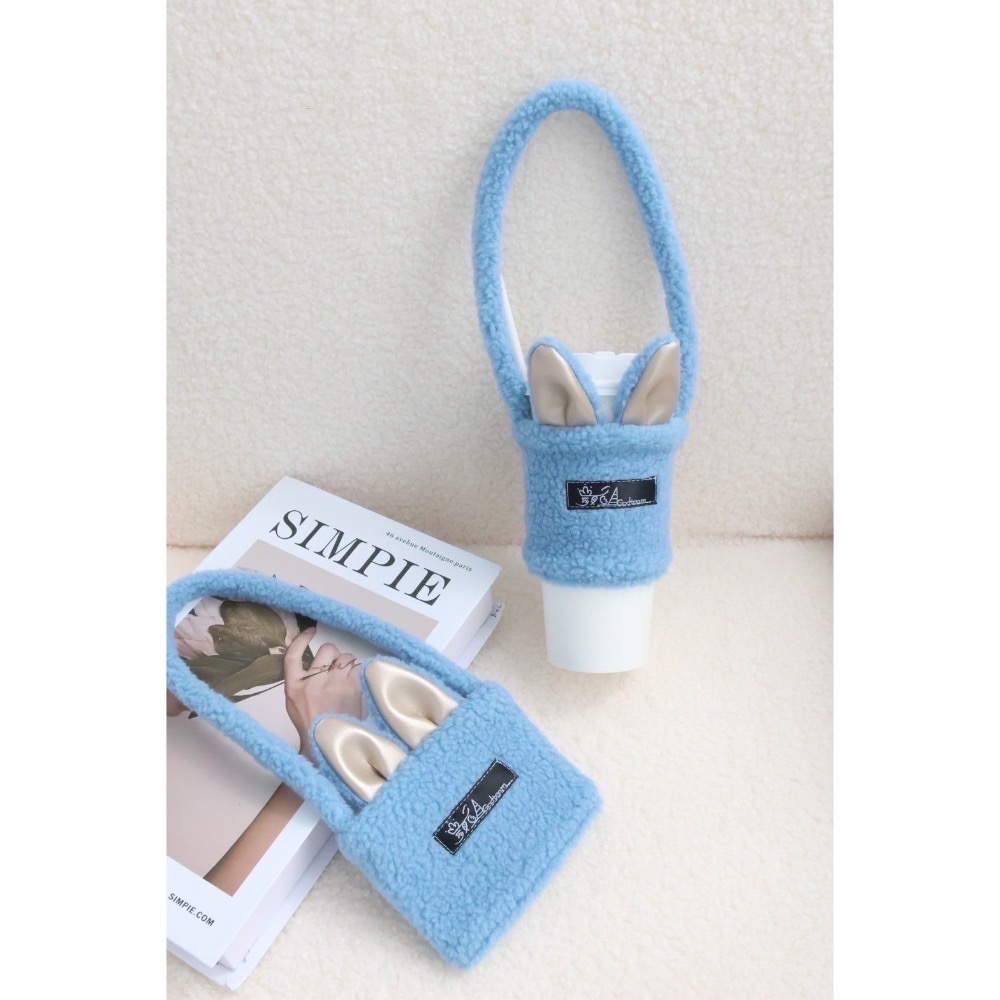 兔耳款｜造型款｜沒看過的杯套｜飲料提袋-細節圖6