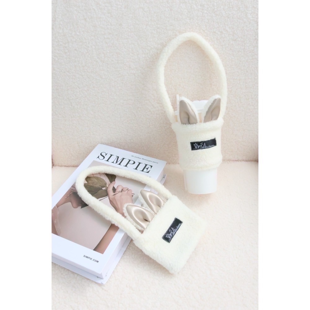 兔耳款｜造型款｜沒看過的杯套｜飲料提袋-細節圖2