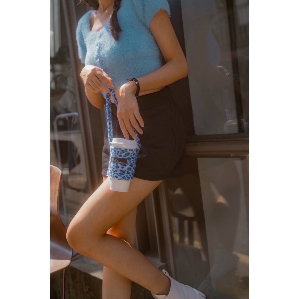 杯套｜飲料提袋｜ 🐆風豹系列-細節圖3