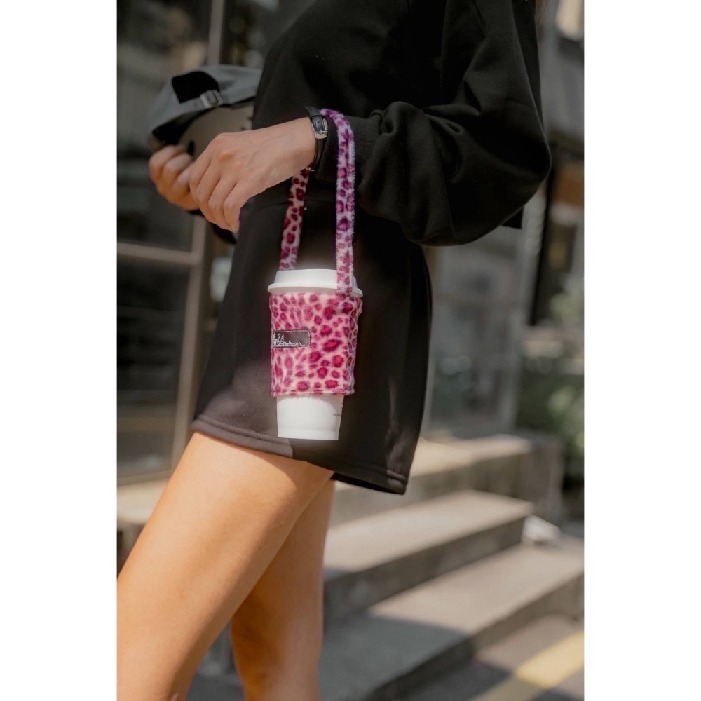杯套｜飲料提袋｜ 🐆風豹系列-細節圖6