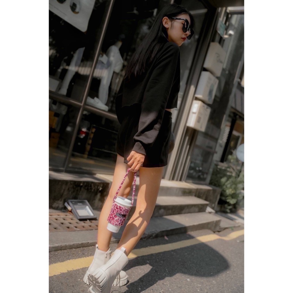 杯套｜飲料提袋｜ 🐆風豹系列-細節圖7