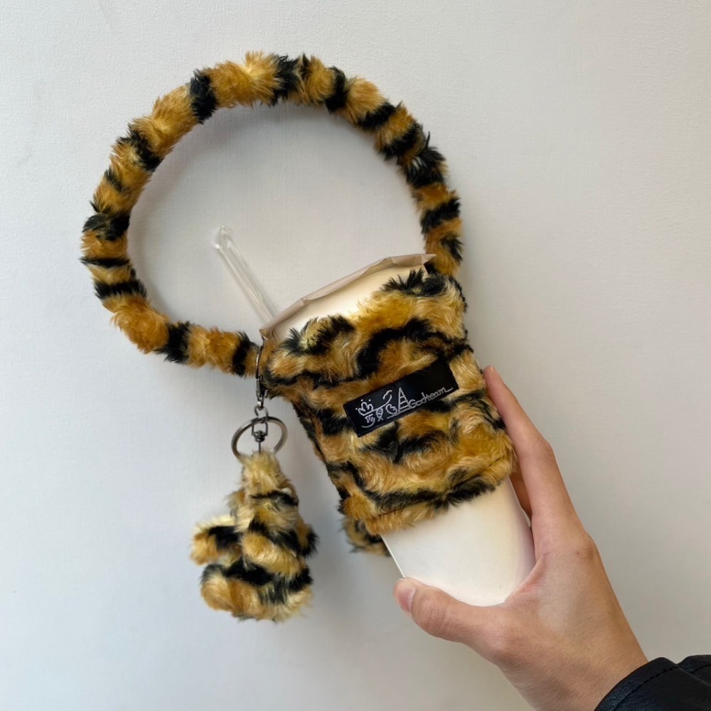 🐯虎哥｜升級版｜飲料提袋｜老虎杯套-細節圖3